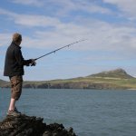 Fishing at Pencarnan